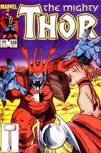 Thor (1966 series) #348, VF (Stock photo)