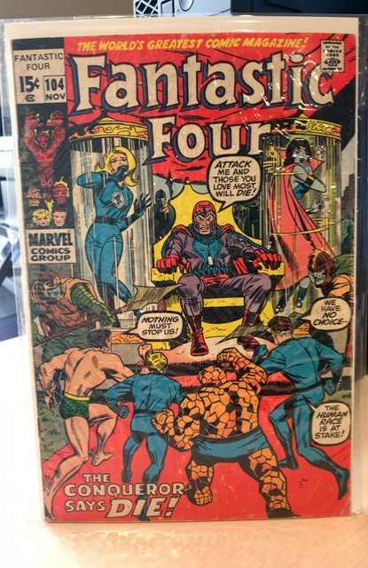 Fantastic Four #104 (1970) 2.0 GD