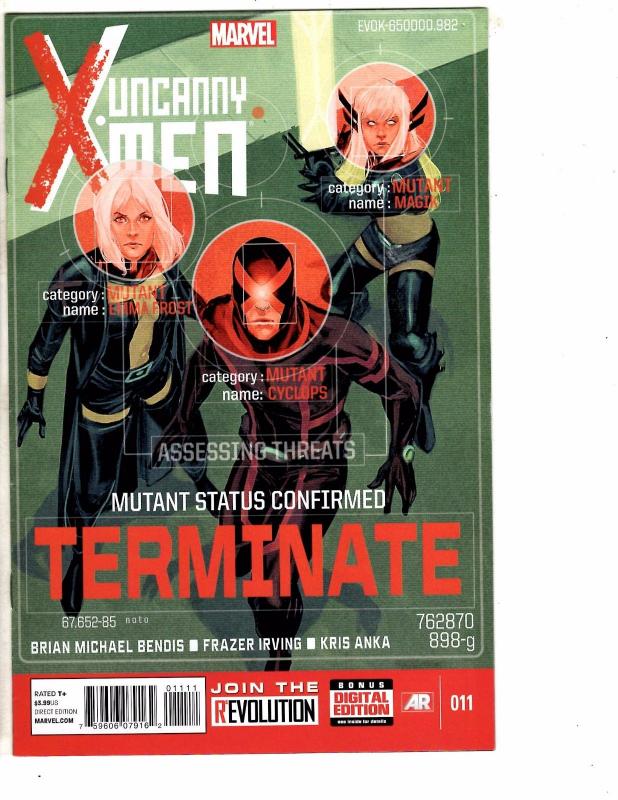 6 Uncanny X-Men Marvel Comic Books # 6 7 8 9 10 11 Wolverine Gambit Storm J209