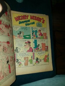 Four Color 268 Golden age 1950 Mickey Mouse Surprise Visitor dell comics classic