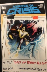 Heroes In Crisis #6 Variant Cover (2019)