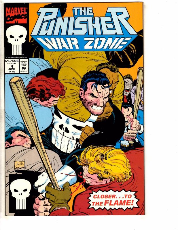 6 Punisher Marvel Comic Books # 1 2 3 4 + Summer Special 1 & Armory # 2 J256