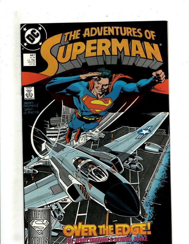 12 Adventures of Superman DC Comics 442 443 445 446 447 448 455 456 457 + HG3