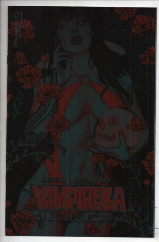 VAMPIRELLA Dark REFLECTIONS #1 N, NM Frison Foil Variant, 2024, Vampire