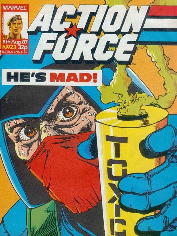 Action Force (Marvel UK) #23 FN ; Marvel UK | G.I. Joe