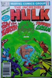 The Incredible Hulk Annual #11 Newsstand Edition (1982) Frank Miller key