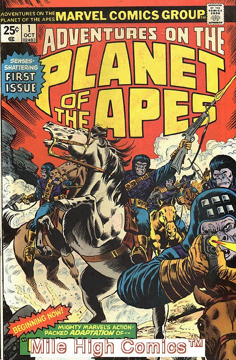 ADVENTURES ON THE PLANET OF THE APES (1975 Series) #1 Fine Comics Book 