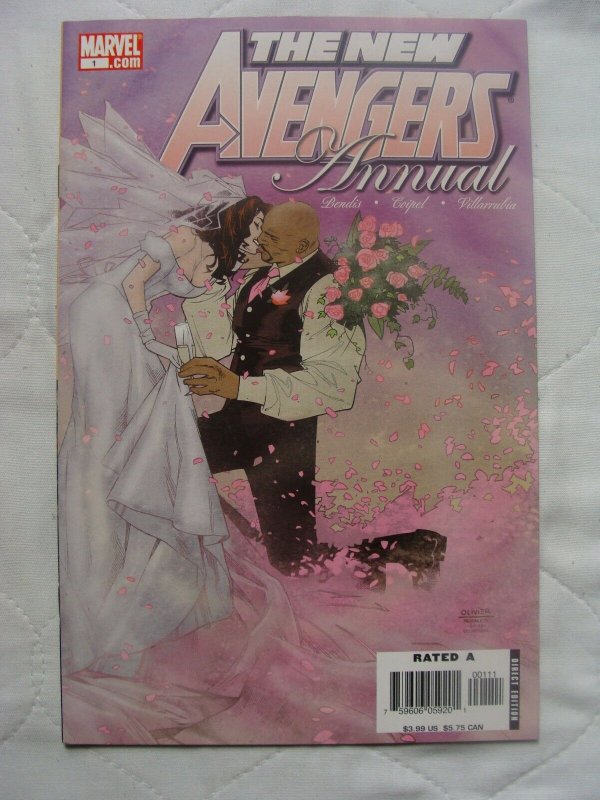 New Avengers Annual #1 (Jun 2006) Wedding of Luke Cage & Jessica Jones Netflix 