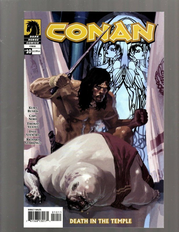 Lot Of 10 Conan Dark Horse Comic Books # 1 2 3 4 5 6 7 8 9 10 Red Sonja J399