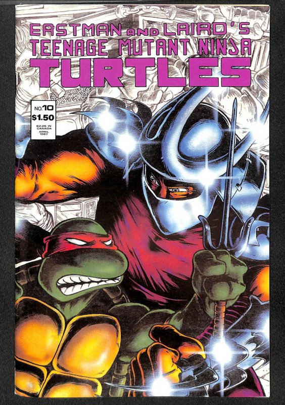 Teenage Mutant Ninja Turtles #10 NM- 9.2