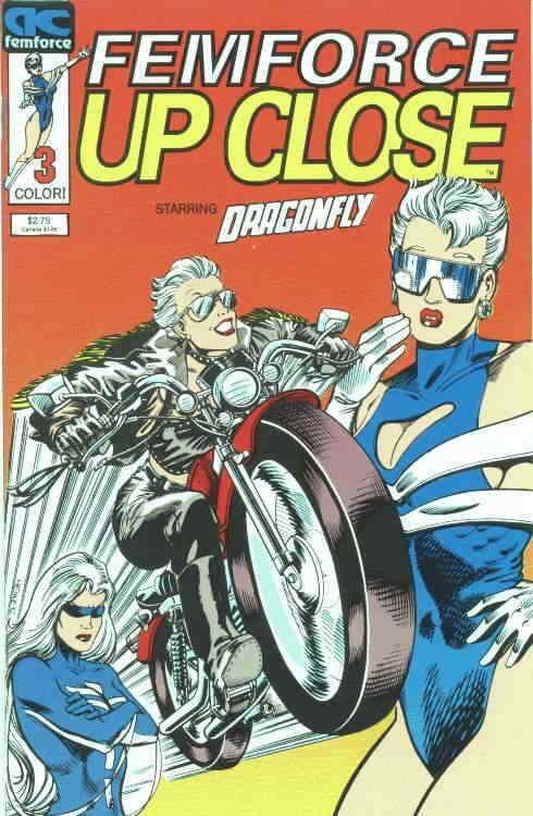 Femforce Up Close #3 VF/NM; AC | save on shipping - details inside