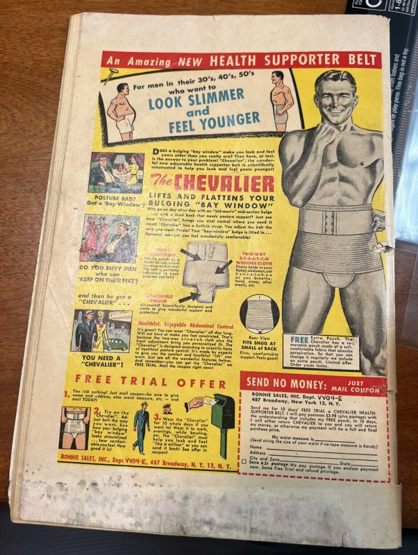 Voodoo #2 (1952 Ajax/Farrell) Pre-Code Horror Comic please see all pictures 