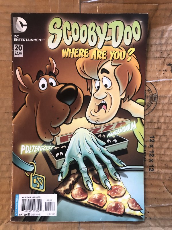 Scooby-Doo, Where Are You? #20 Direct Edition (2012)