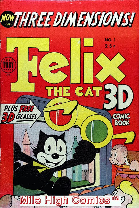 FELIX THE CAT 3-D COMIC BOOK (1953 Series) #1 Fine Comics Book