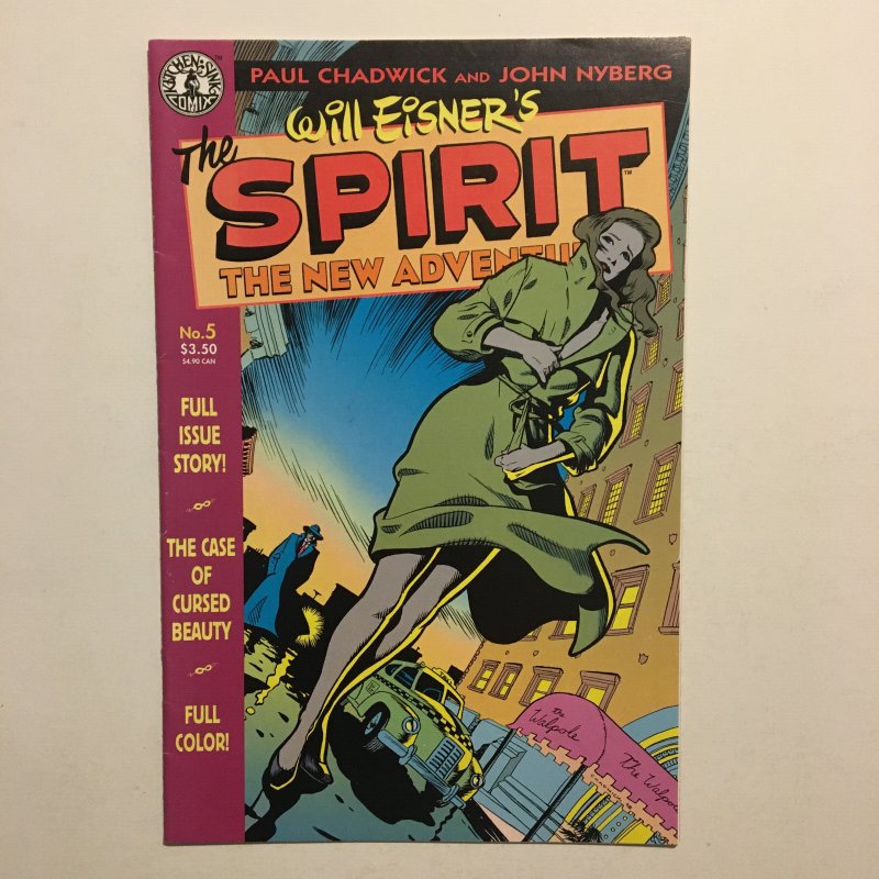 Will Eisner The Spirit New Adventures #2 #5 #6 #7 Lot Set Paul Pope Kitchen Sink