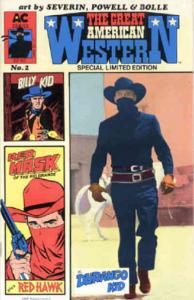 Great American Western #2 FN ; AC | Billy the Kid Red Mask Durango Kid