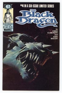 Black Dragon #4 Chris Claremont John Bolton Robin Hood VF