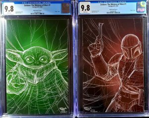 ?? Zeldara The Mistress of Mars 1 CGC 9.8 ? Star wars Boba Fett Yoda ? crain