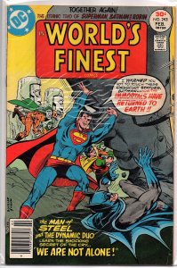 DC Comics World's Finest #243 Superman & Batman & Robin