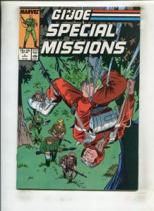 G.I.JOE SPECIAL MISSIONS #4 (9.2) NO HOLDS BARRED!! 1987