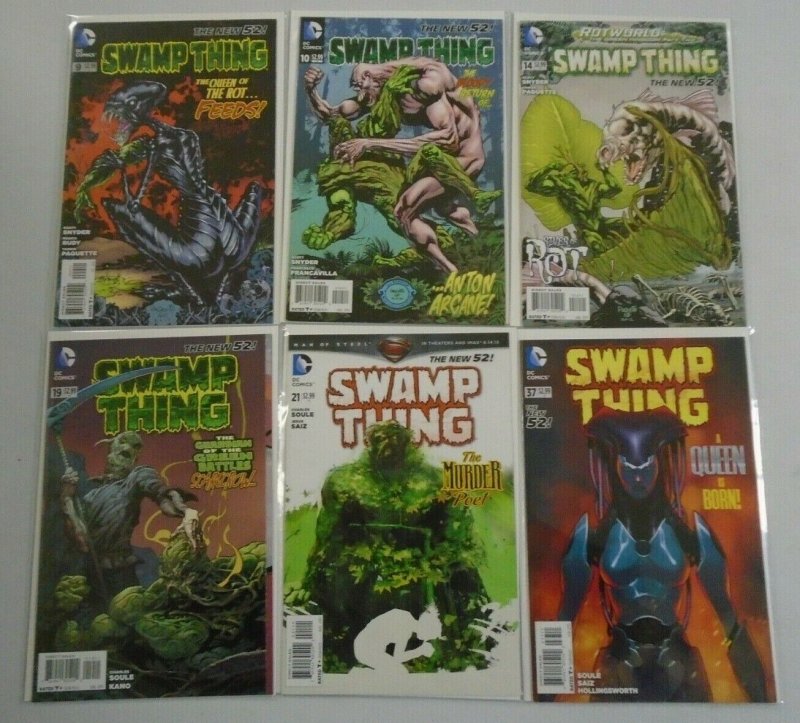 Swamp Thing (5th series) comic lot 12 diff from:#0-37 NEW 52 8.0 VF (2011-15)