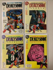 Deadshot Set:#1-4 4 different books average 6.0 FN (1988)