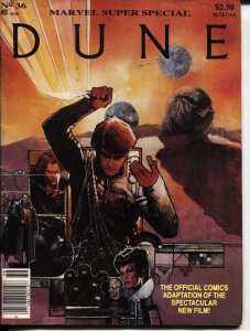 Marvel Super Special #36-1984-Dune-Based on the movie-Bill Sienkiewich