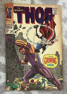 Thor #140 1967 Jack Kirby & Stan Lee Fine- Condition Marvel Comic