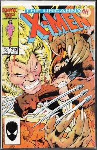 The Uncanny X-Men #213 (1987) X-Men [Key Issue]