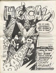 Houston Comic Collectors Association Newsletter #7 1974-Bart Bass-VG