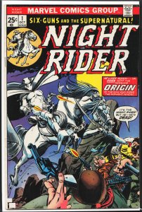 Night Rider #1 (1974) Night Rider