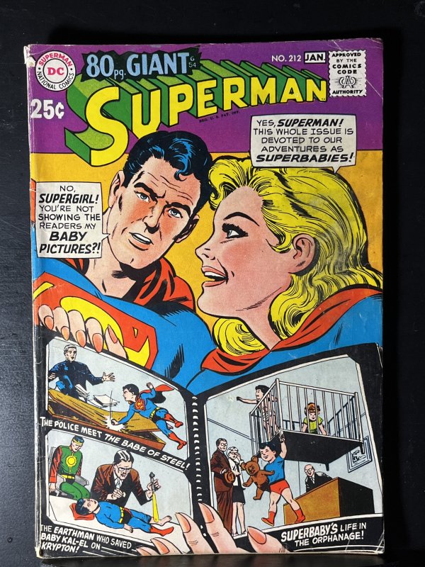 Superman #212  (1969)