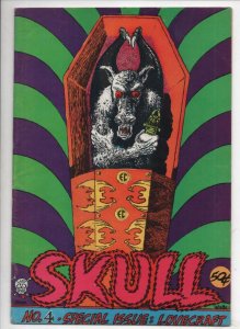 SKULL #4, FN+, LoveCraft, 1st, Underground, 1972 Last gasp, more UG in store