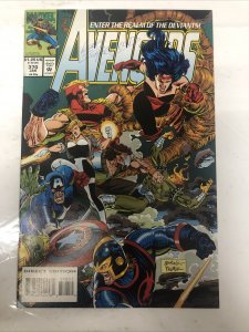Avengers (1994) # 370 (FN/VF) Variant •Signed Geof Isherwood • Marvel Comics