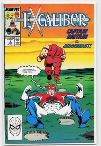 Excalibur #3 (1988) Excalibur