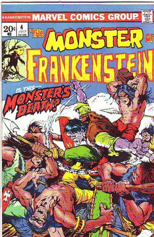 Frankenstein, the Monster of #4 (Jul-73) VF/NM- High-Grade Frankenstein