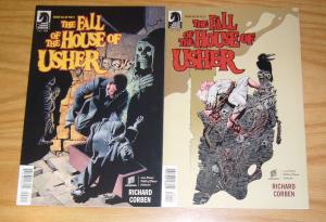 Edgar Allan Poe's Fall of the House of Usher #1-2 VF- complete series - corben