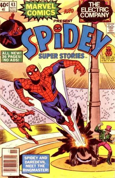 Spidey Super Stories   #43, VF- (Stock photo)