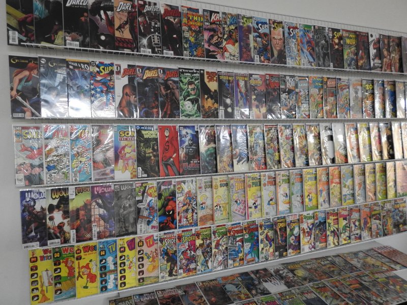 Huge Lot 140+ Comics W/ Iron Man, Daredevil, Spider-Man, +More! Avg VF- Cond!