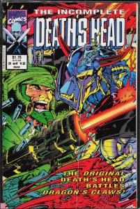 The Incomplete Death's Head #3 (1993) Death's Head