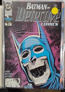 DETECTIVE COMICS  # 620 1990 DC COMIC BATMAN tim drake KEY ANARCKY  MONEYSPIDER