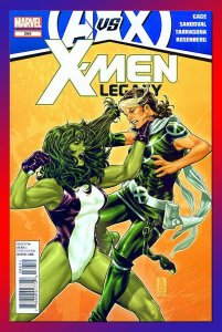 AVX X-Men: Legacy #266 (2012) 1st She-Hulk vs Rouge Variant /Mutants Avengers NM