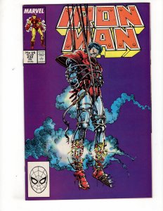 Iron Man #232 (1988)  VF- 7.5 Barry Smith Artwork  / ID#363-B