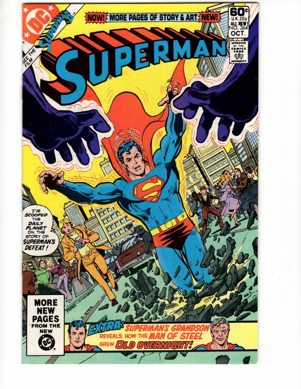 Superman #364 HIGH GRADE Bronze Age DC