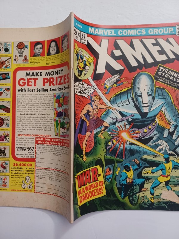 X-Men #82 - reprints X-Men #34 - 1972 - FN/VF