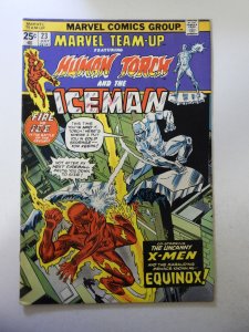 Marvel Team-Up #23 (1974) VG/FN Condition ink fc MVS Intact