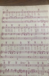 High hopes(sheet music)”A hole in the head” Frank Capra film