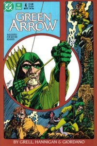 Green Arrow (1988 series)  #4, VF+ (Stock photo)