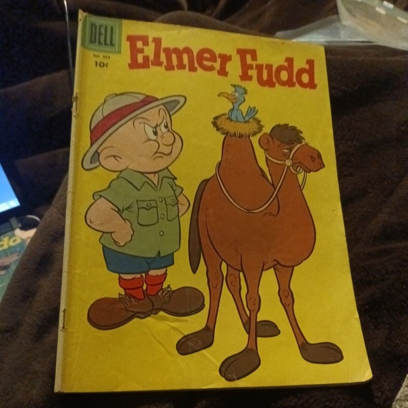 Four Color 888 977 1081 Elmer Fudd Dell Comics Lot Run Set Collection Silver Age