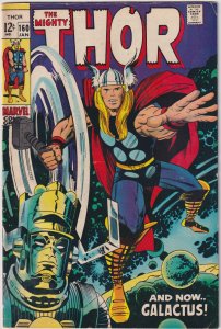 Thor #160 (1969) Thor vs Galactus!
